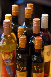 Bottles of Quady sweet and fortified wines.