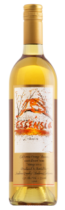Bottle shot of Essensia Orange Muscat dessert wine.