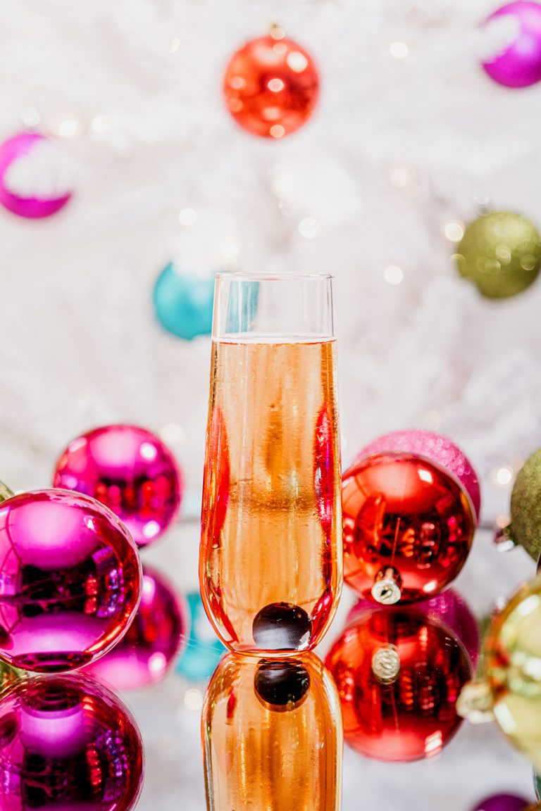 Haute Holiday Sparkling Wine Cocktail Quady Winery