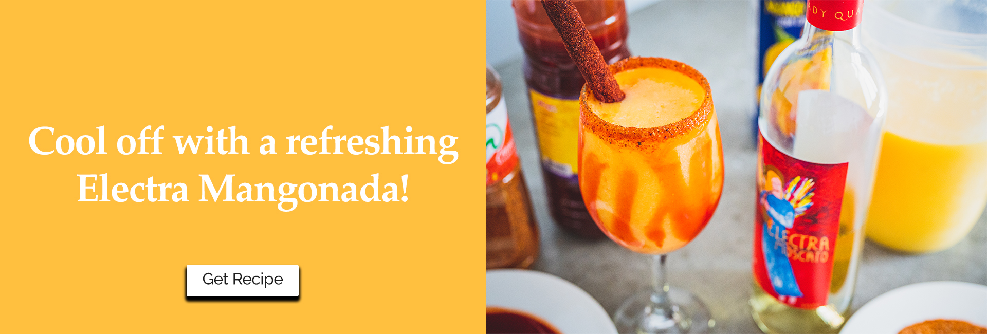 Cool off with a refreshing Electra Mangonada! Get Recipe Photo of mangonada