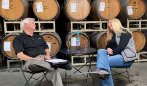 John Krause and Crystal Weaver-Kiessling discuss Electra Moscato Rosé.