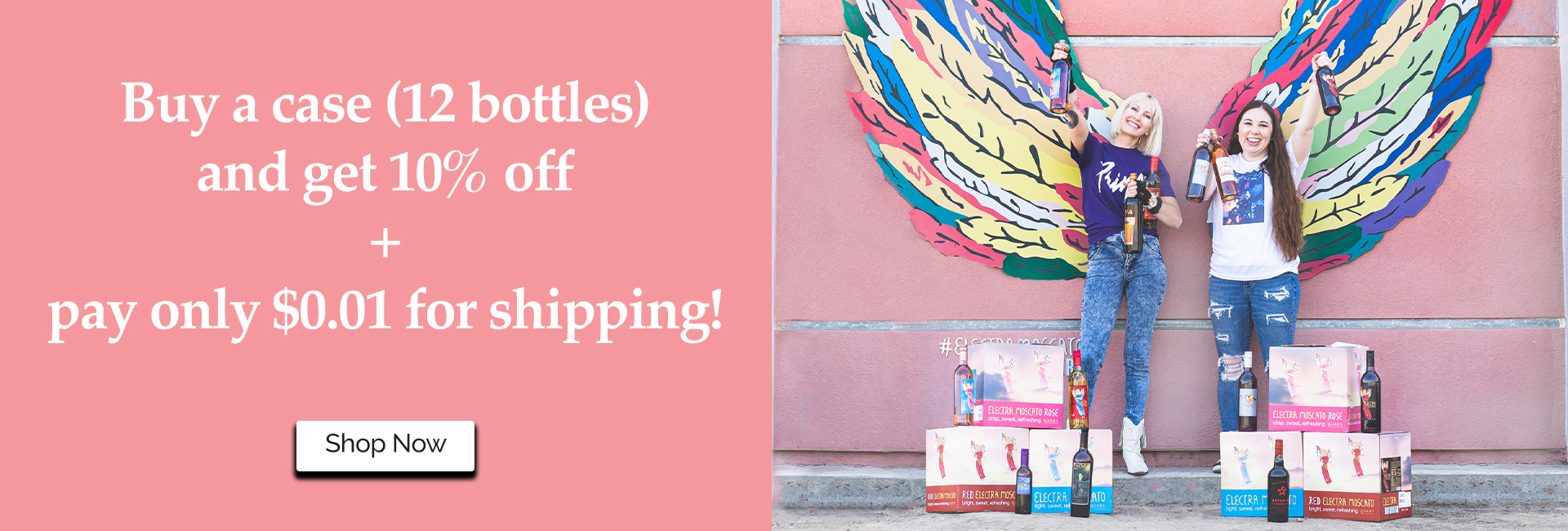 Buy case (12 bottles) and get 10% off plus pay only $0.01 for shipping. Shop now!
