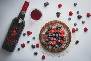 Starboard Batch 88 with Triple Chocolate Port Cake and berries
