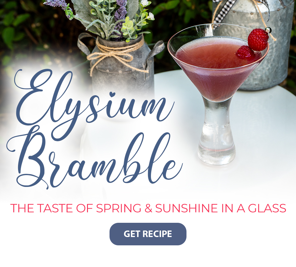 Elysium Bramble - The taste of spring & sunshine in a glass