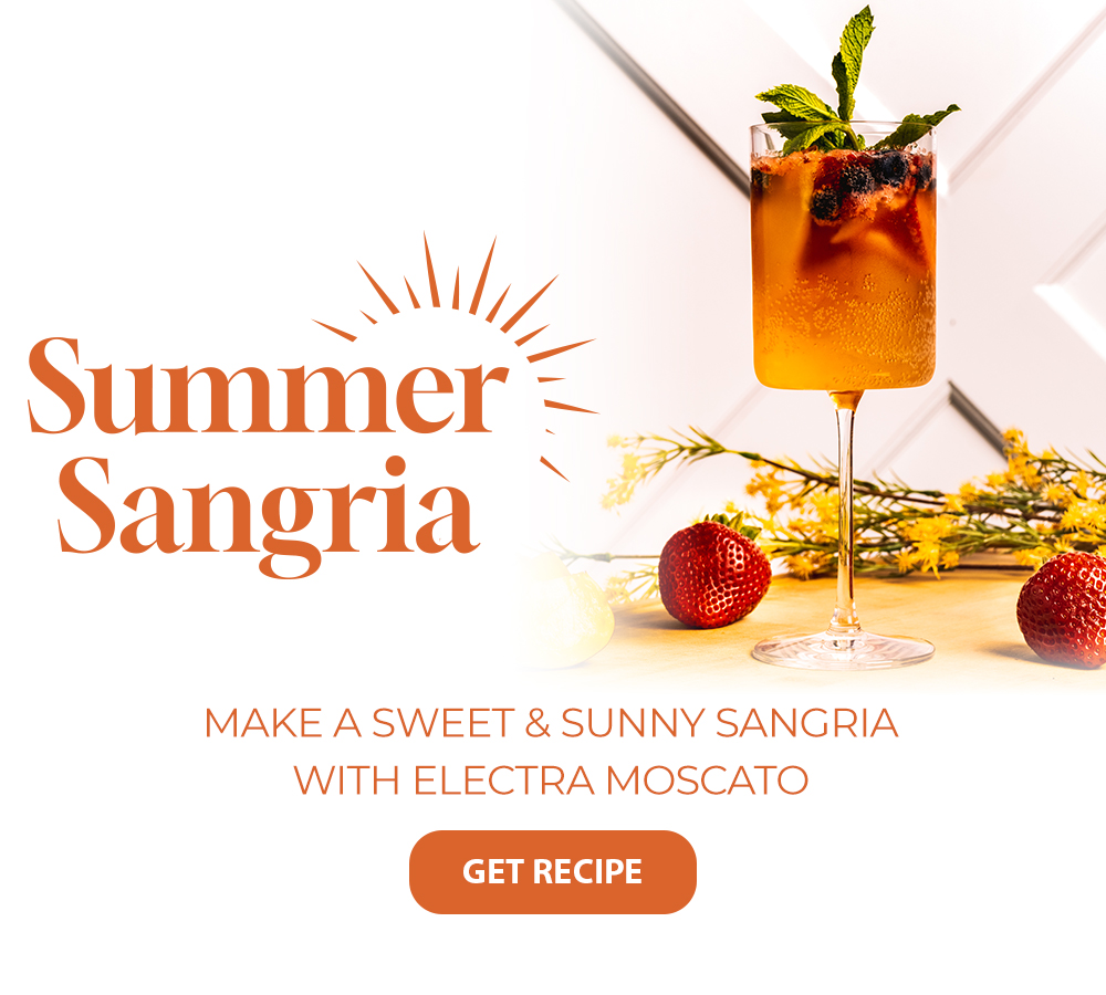 Summer Sangria - Make a sweet & sunny sangria with electra moscato