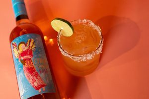 Pretty in Pink Rosé Paloma with Electra Moscato Rosé