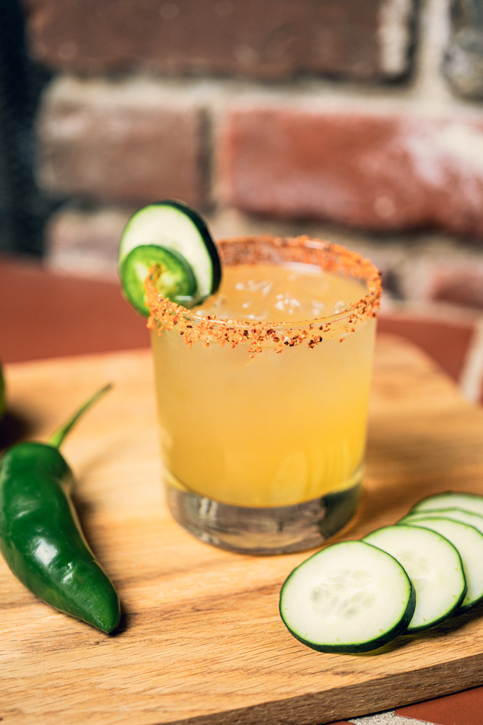 Cucumber Jalapeno Pineapple Margarita