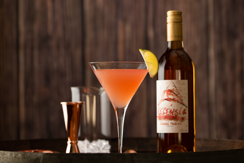 Essensia Cosmopolitan dessert wine cocktail
