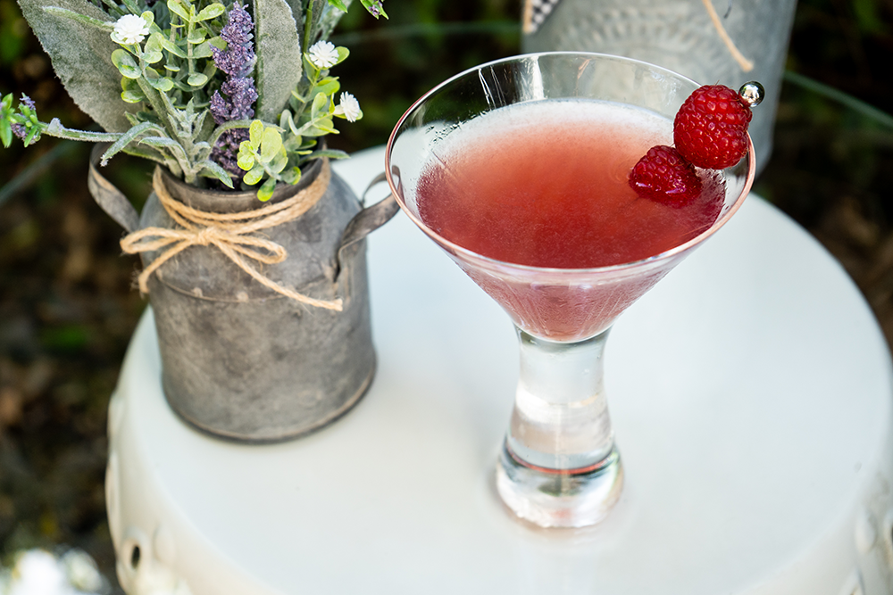 Elysium Bramble dessert wine cocktail